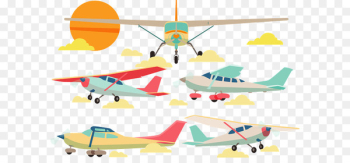 Airplane Aircraft Vector graphics Image Illustration - airplane 