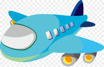 Airplane Clip art - Cartoon airplane 