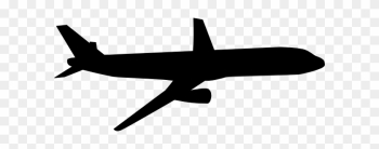 Airplane Clipart Black And White Free Clipart Images - Plane Black And White