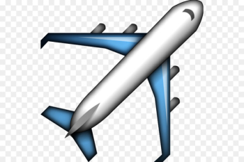 Airplane Emoji Sticker SMS - AIRPLANE 