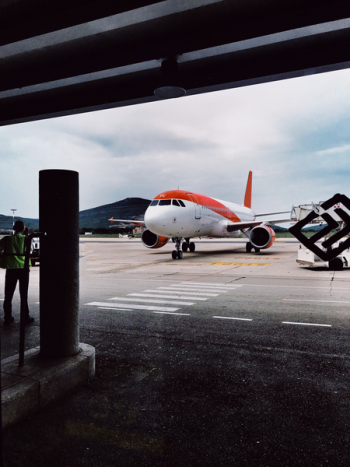 Airplane On Tarmac