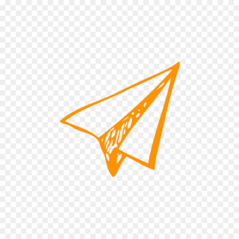 Airplane Paper plane - Orange paper airplane Airplane Paper plane - Orange paper airplane