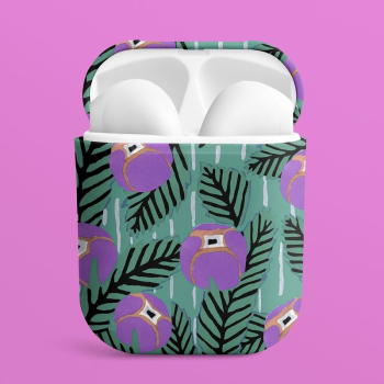 AirPods case mockup, vintage flower | Free PSD Mockup - rawpixel AirPods case mockup, vintage flower | Free PSD Mockup - rawpixel