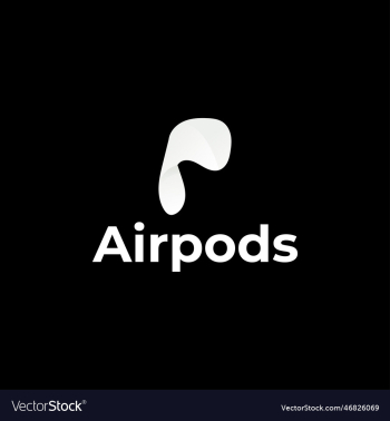 airpods modern logo design airpods modern logo design