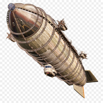 Airship Steampunk Zeppelin - Wooden rockets Airship Steampunk Zeppelin - Wooden rockets