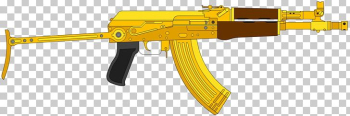 AK-47 Firearm Gold Weapon Execution Of Saddam Hussein PNG, Clipart ...