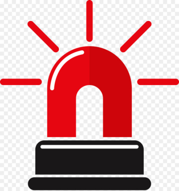 Alarm device Security alarm Light Euclidean vector - Red alarm 