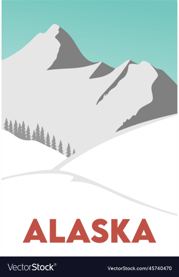 alaska state with beautiful view alaska state with beautiful view