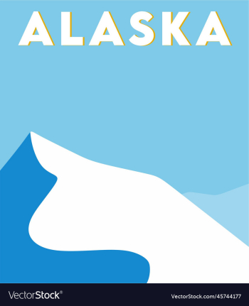 alaska state with beautiful view alaska state with beautiful view