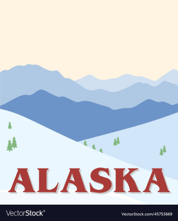 alaska state with beautiful view alaska state with beautiful view