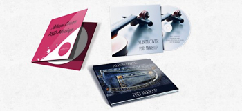 Album Cover PSD Mockup Album Cover PSD Mockup