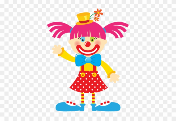 Album - Girl Clown Face Clipart