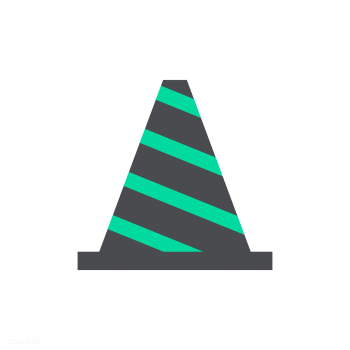 Alert attention cone | Free stock vector - 398071 Alert attention cone | Free stock vector - 398071