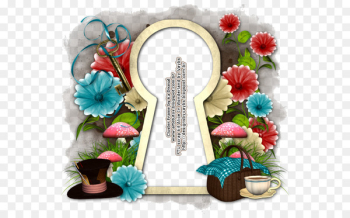 Alice's Adventures in Wonderland Queen of Hearts White Rabbit Picture Frames - alice in wonderland 