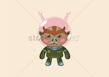 Alien creature Alien creature