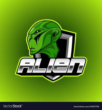 alien mascot logo alien mascot logo