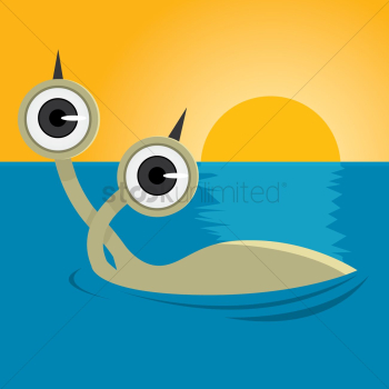 Alien swimming Alien swimming