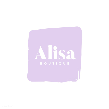 Alisa boutique logo branding vector | Free stock vector - 466535 Alisa boutique logo branding vector | Free stock vector - 466535