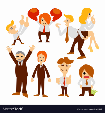 All business 1 vector image All business 1 vector image