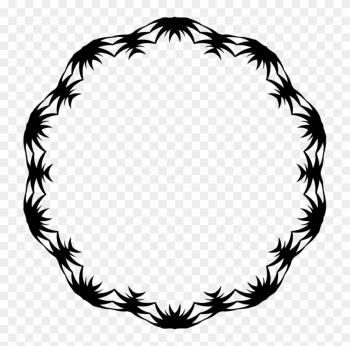 All Photo Png Clipart - Black Ring Frame Png