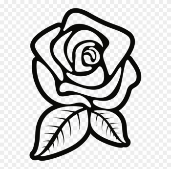 All Photo Png Clipart - Clipart Rose Black And White