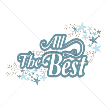 All the best All the best