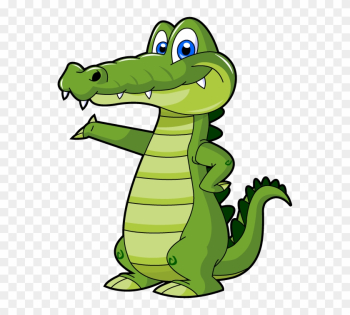 Alligator For Teachers Clipart Collection - Alligator Cartoon