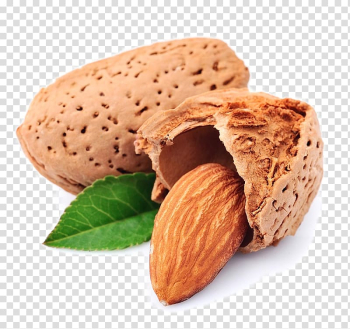 Almond nuts, Almond Nut Dried fruit Cashew, Almond transparent background PNG clipart