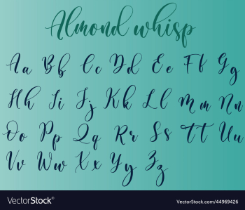 almond whisp font abc almond whisp font abc