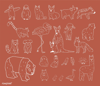 Alpaca animals bear | Free stock vector - 463991 Alpaca animals bear | Free stock vector - 463991
