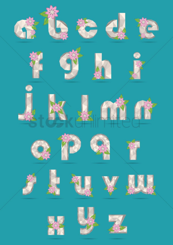 Alphabet set Alphabet set