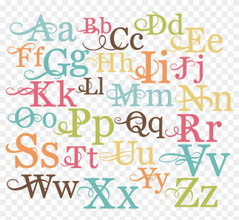 Alphabet Svg - Free Svg Alphabet Files