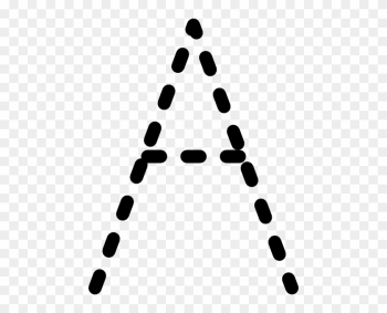 Alphabet Tracing Letter A Clip Art Free Vector - Tracing Letter Alphabet Tracing Letter A Clip Art Free Vector - Tracing Letter