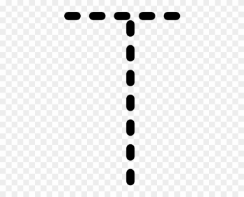 Alphabet Tracing Letter T Clip Art - Trace The Letter T Alphabet Tracing Letter T Clip Art - Trace The Letter T