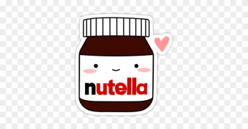 Also Buy This Artwork On Stickers, Apparel, Phone Cases, - Nutella Kawaii Png