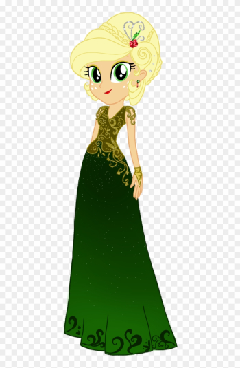 Alternate Hairstyle, Applejack, Artist - Applejack Equestria Girls Dress