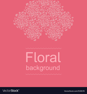 Amaranth floral background - Broken peonies vector image Amaranth floral background - Broken peonies vector image