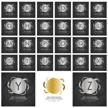 Amazing silver logos collection Amazing silver logos collection
