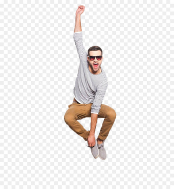 Amazon.com Icon - Jump up man Amazon.com Icon - Jump up man