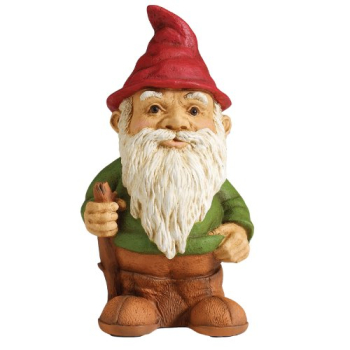 Amazon.com : Sculptural Gardens Standing Garden Gnome Statuary ...
