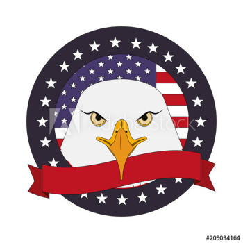 american bald eagle circular emblem design american bald eagle circular emblem design
