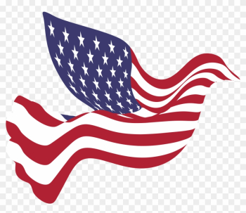 American Flag Bow Tie Clipart - American Flag Peace Dove American Flag Bow Tie Clipart - American Flag Peace Dove