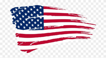 American Flag Clip Art - Us Flag No Background