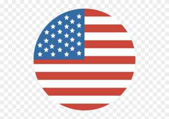 American Flag Icon Flat American Flag Icon Flat