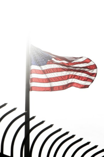 American Flag In Sun American Flag In Sun