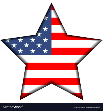 american flag star icon american flag star icon