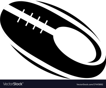 American football emblem image vector image American football emblem image vector image
