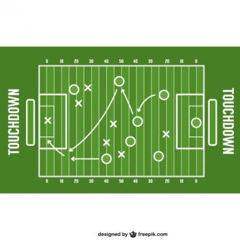 American football game strategy American football game strategy