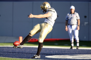 American Football Kicking the Ball American Football Kicking the Ball