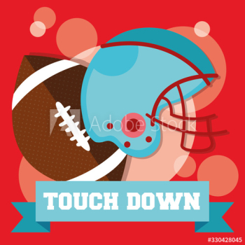 american football sport helmet and balloon american football sport helmet and balloon